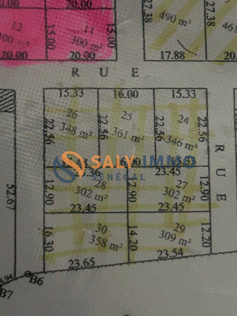 Terrain de 309 m² à Ngaparou — réf. TNG188/F — photo 2